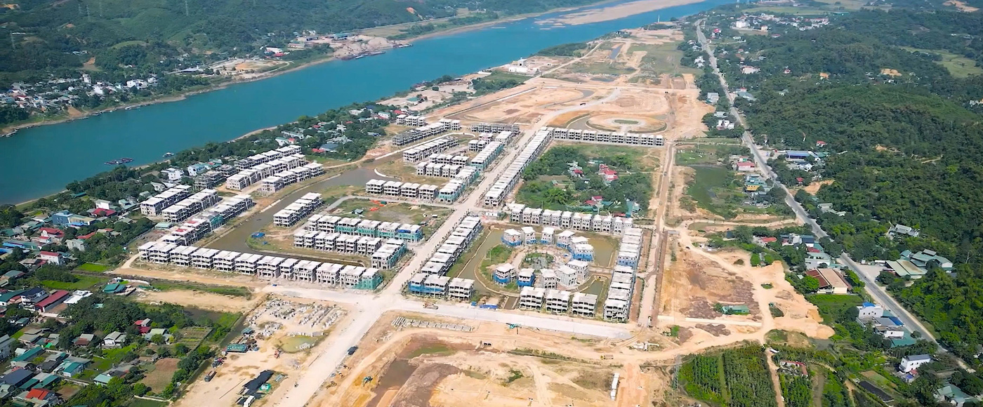 Tiến độ xây dựng mới nhất dự án Dasong Village Hoà Bình tháng 12 năm 2025