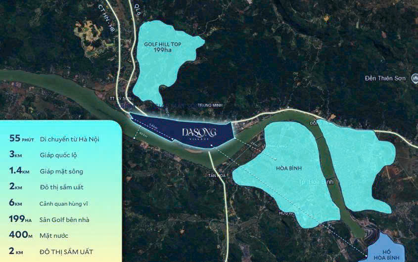 Vị trí dự án Dasong Village