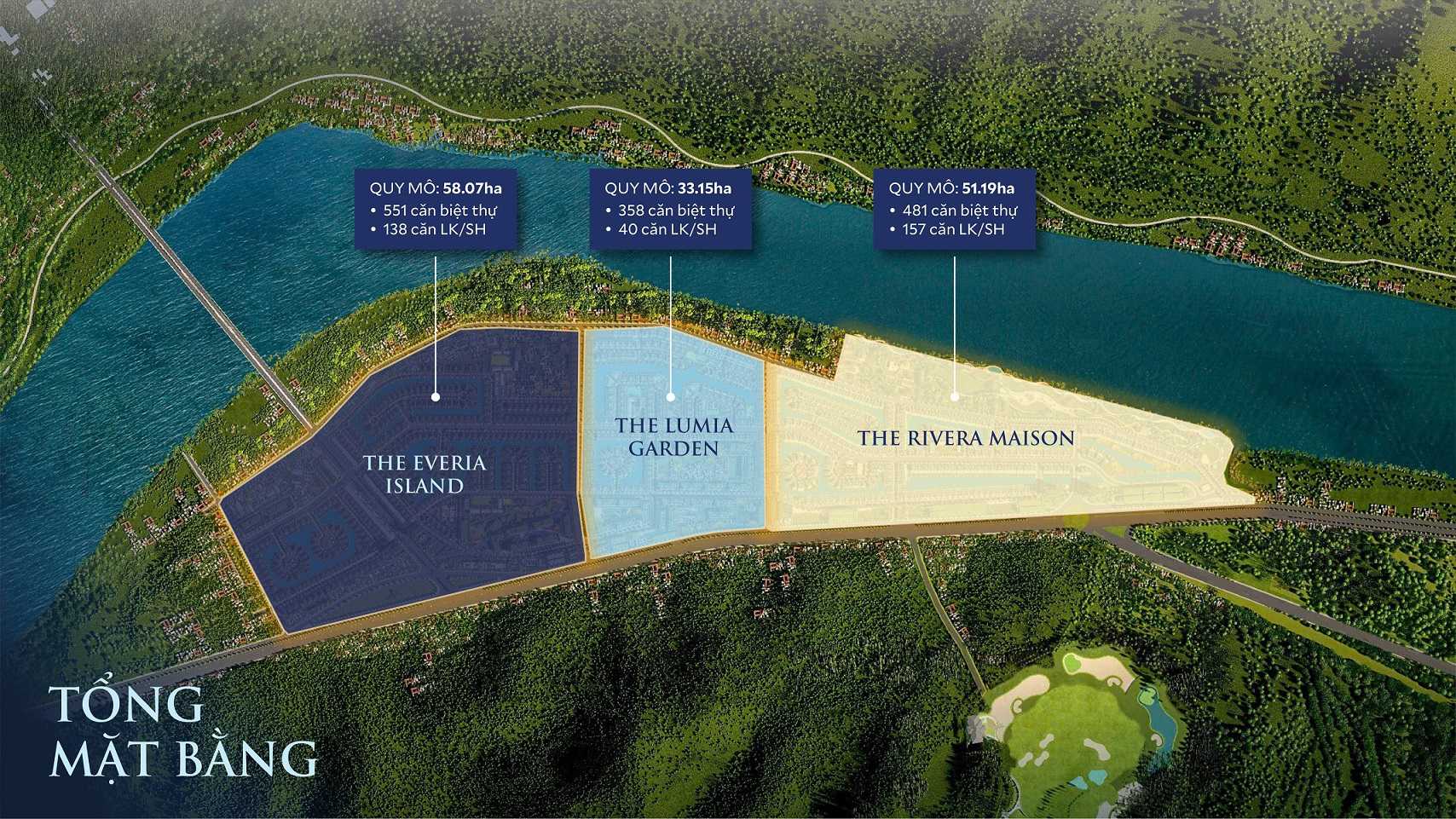 dasong-village-hoa-binh (8) Vị trí 3 phân khu dự án Dasong Village Hoà Bình